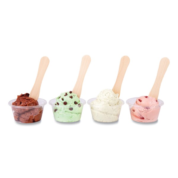 Amercareroyal Wooden Taster Spoons, 3.5 in., 10000PK - R832
