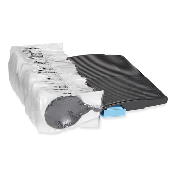 Dixie SmartStock Wrapped Heavy-Weight Cutlery Refill, Soup Spoon, Black, PK960, 960PK - SSWPS5