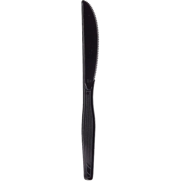 Dixie Knives, Medium-weight Plastic, 1000/CT, Black PK - DXEKM517