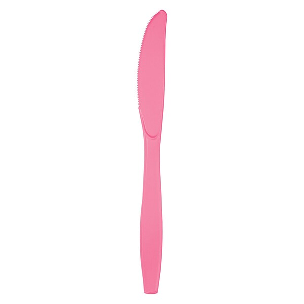 Touch Of Color Candy Pink Plastic Spoons, 6.75", 288PK - 011349