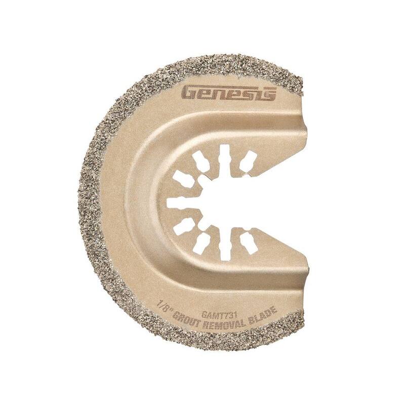Hoja de eliminación de lechada Genesis Universal de 1/8 de pulgada de ajuste rápido - GAMT731