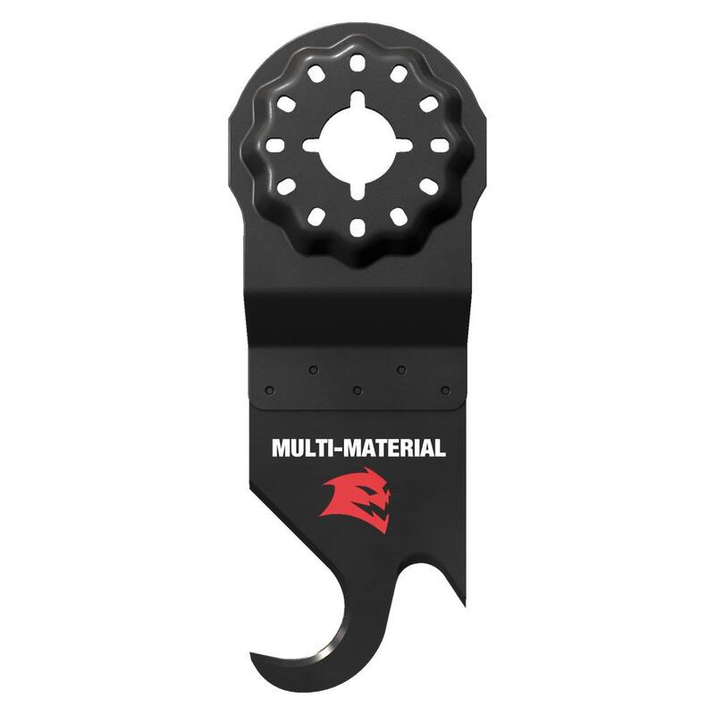 Cuchilla de gancho oscilante de acero al carbono de alto rendimiento DIABLO de 1-1/4 pulgadas - DOS125KNFE
