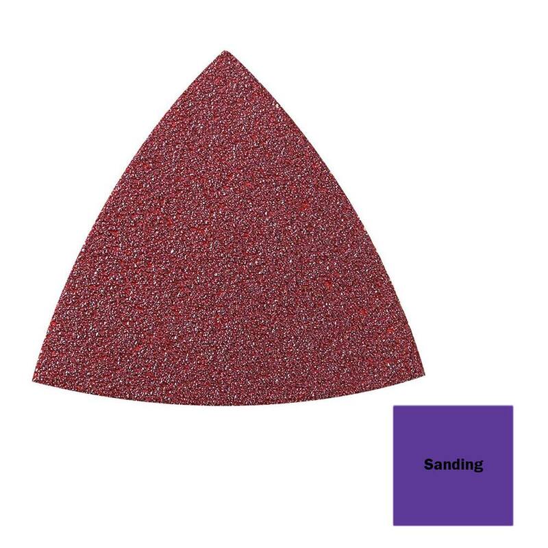 Almohadilla de lijado oscilante multi-herramienta Dremel Universal de 3-1/2 pulgadas x 3-1/2 pulgadas (18 piezas) - MM80W