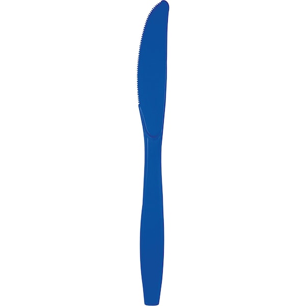 Touch Of Color Cobalt Blue Plastic Knives, 7.5", 288PK - 010147