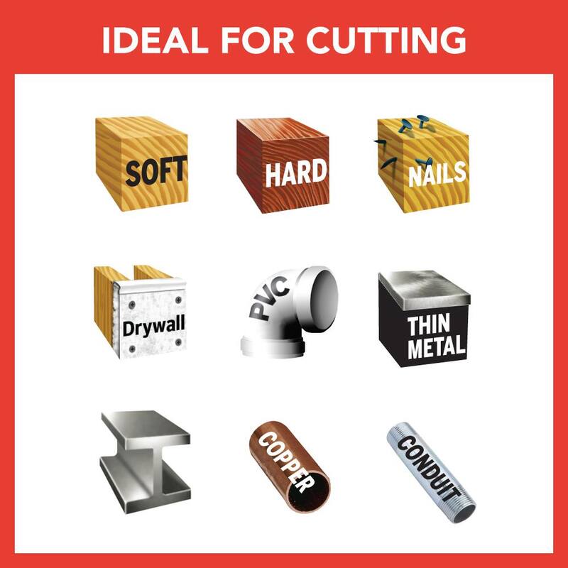 Cuchilla universal para multiherramienta oscilante de corte en bi metal/madera/yeso de 2-3/4 pulgadas (3 piezas) - MM494BU