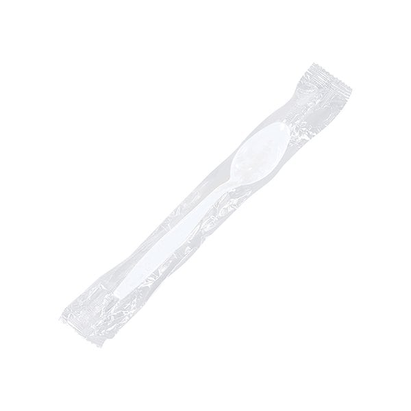 Bsc Preferred Individually Wrapped White Plastic Spoons, 1000PK - BUY03997410