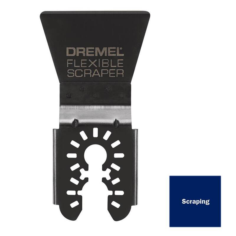 Rascador flexible universal de 2 pulgadas para herramienta multiherramienta oscilante (1 pieza) - MM610U