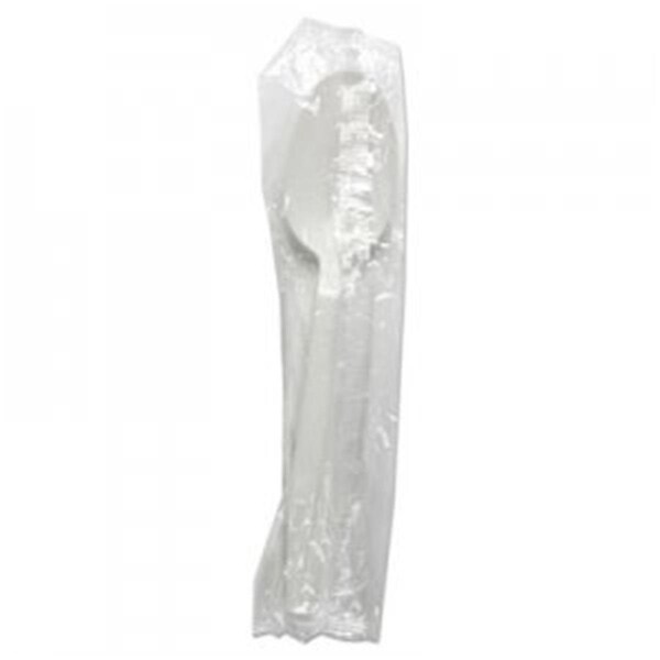 Razoredge BWK Heavyweight Wrapped Polypropylene Cutlery Teaspoon, White - RA3205467