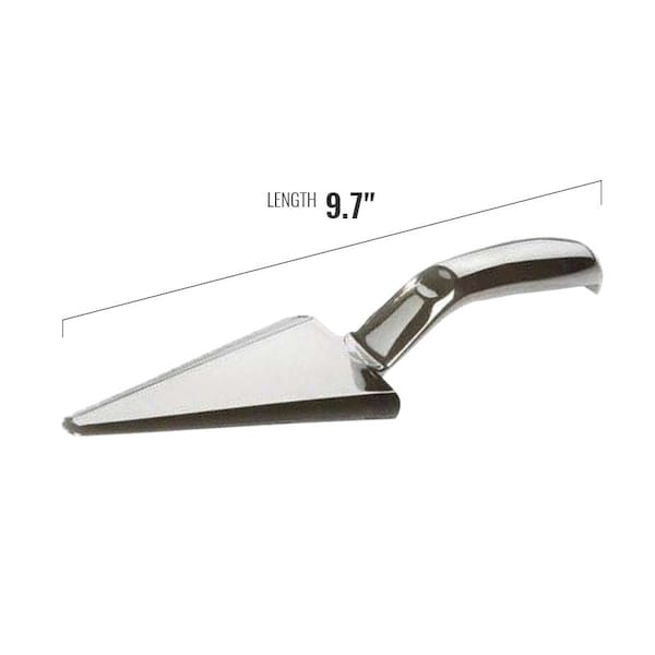 Smarty Had A Party Shiny Silver Disposable Plastic Cake Cutter/Lifter (60 Cake Cutters), 60PK - 435-SV-CASE