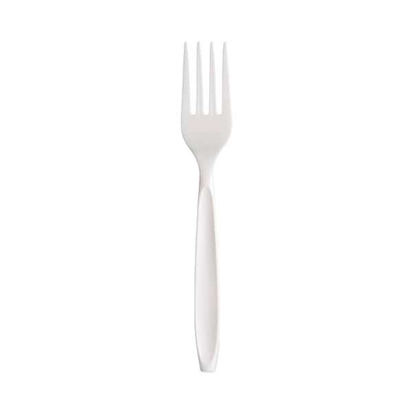 Dart Boxed Reliance Medium Heavy Weight Cutlery, Fork, White, PK1000 - RSWFX-0007