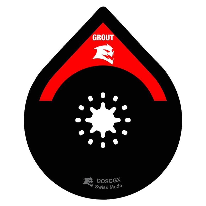 DIABLO 2-3/4 pulgadas Hoja de lijado oscilante de carburo de grano Starlock para lechada y mortero - DOSCGX