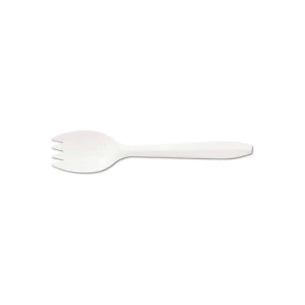 Boardwalk , Sporks, Polypropylene, White, 1000/Carton - MWPPSPK