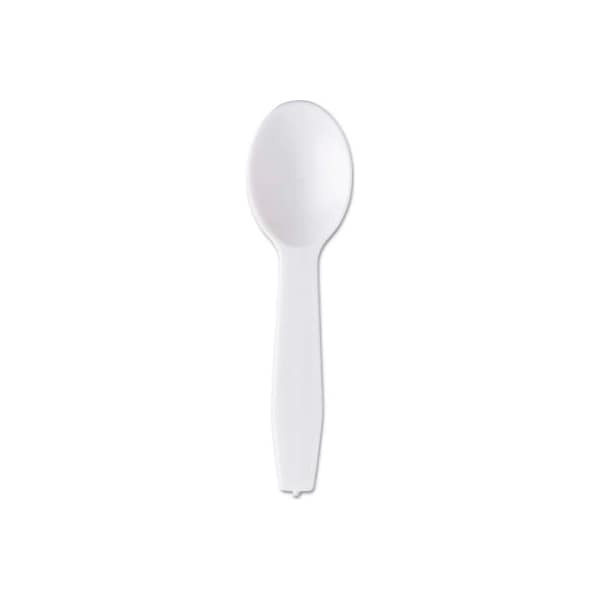 Royal Cup Inc Royal RPPRTS3000, Taster Spoons, Polystyrene, White, 3000/Carton - RPP RTS3000