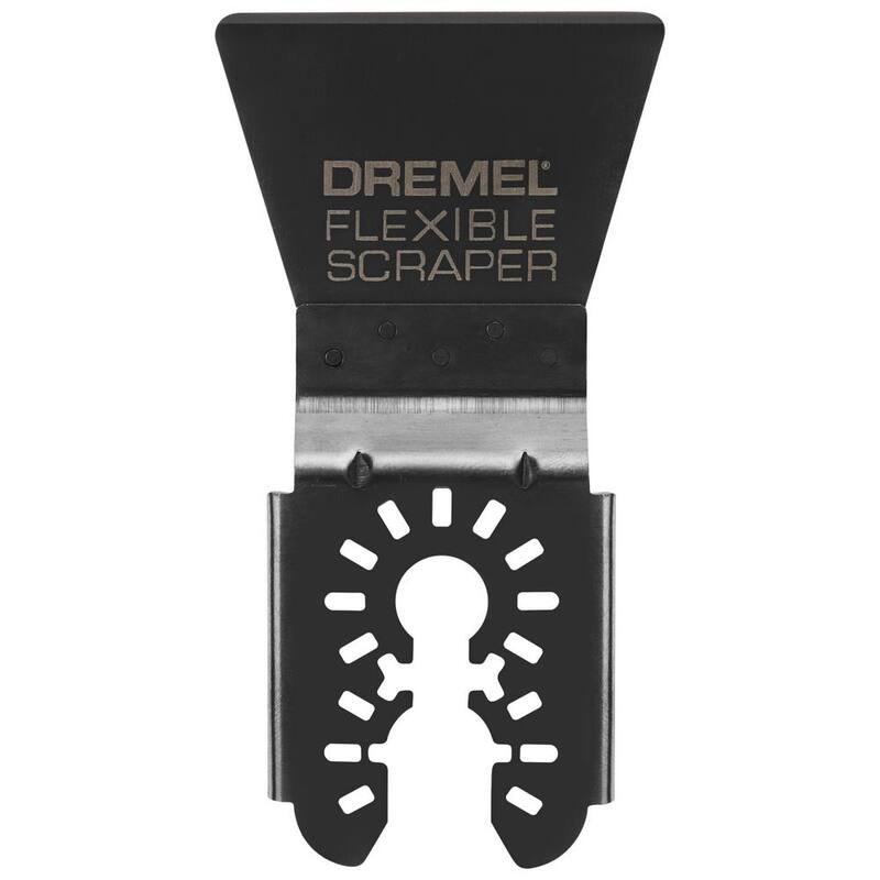 Dremel Juego de raspado universal rígido y flexible para herramienta oscilante multiusos (2 piezas) - MM620U