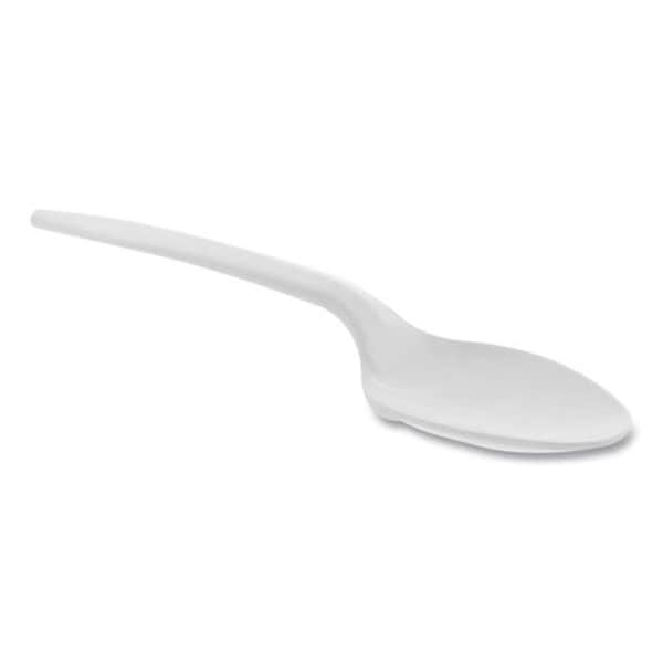 Pct Filedware Cutlery Spoons, White - YFWSWCH