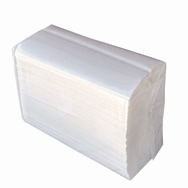 Gen Tall-Fold Napkins, 1-Ply, 7 x 13 1/4, White, PK10000 - GENTFOLDNAPK