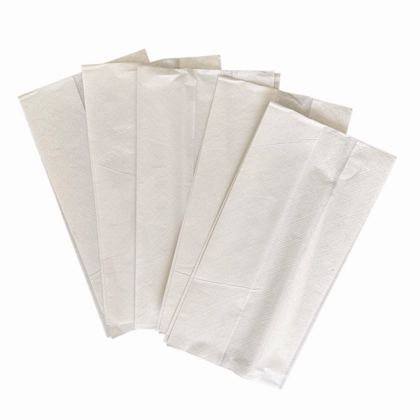 Gen Tall-Fold Napkins, 1-Ply, 7 x 13 1/4, White, PK10000 - GENTFOLDNAPK