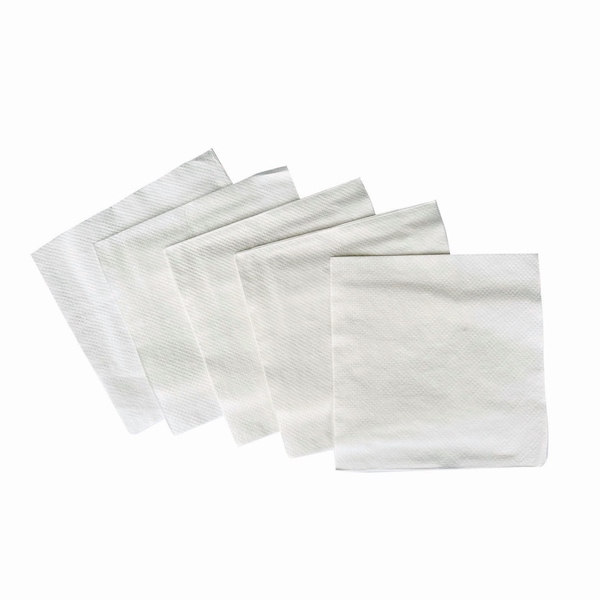 Gen Cocktail Napkins, 1-Ply, 9w x 9d, White, PK4000 - GENCOCKTAILNAP