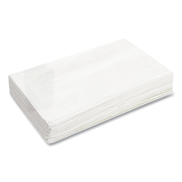 Morcon Paper Dinner Napkins, 2-Ply, White, 14 1/2 x 16 1/2, PK3000 - 3466