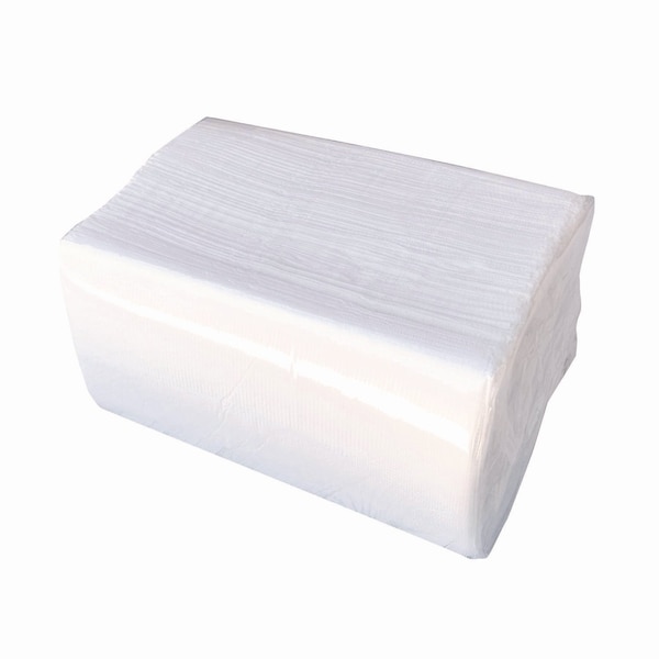 Gen Dinner Napkins, 2-Ply, 14.50"W x 16.50"D, White, PK3000 - GEN15X17DIN