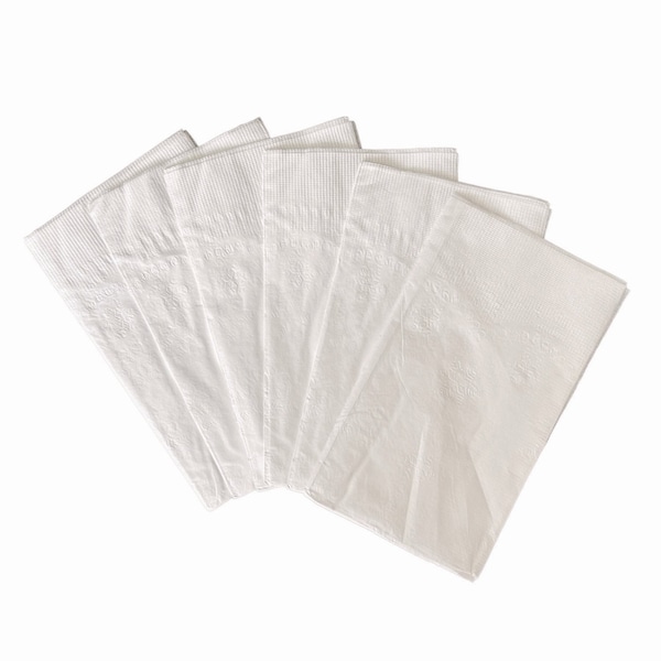 Gen Dinner Napkins, 2-Ply, 14.50"W x 16.50"D, White, PK3000 - GEN15X17DIN