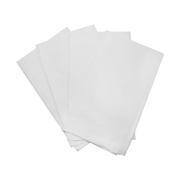 Karat 15 in x 17 in White Dinner Napkins, PK3000 - KN-D1517-1W