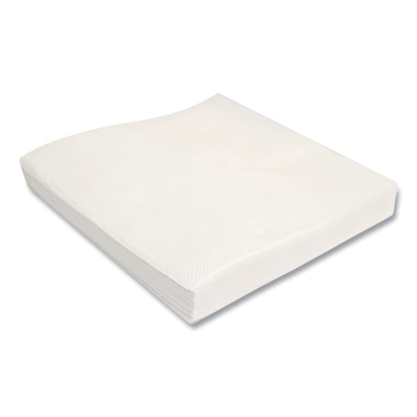 Morcon Paper Lunch Napkin, 1/4 Fold, 1 Ply, 11" x 13", White, PK6000 - MOR 1250