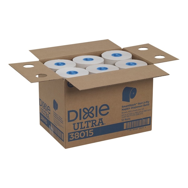 Dixie Disp Dspr Nap, 6 1/2"x 11 1/4", 38015, PK12 - 38015