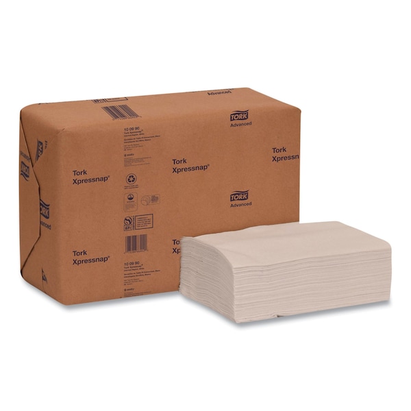 Tork Xpressnap Interfold Dispenser Napkins, 2-Ply, 6.5 x 8.5, White, 6000PK - 100990
