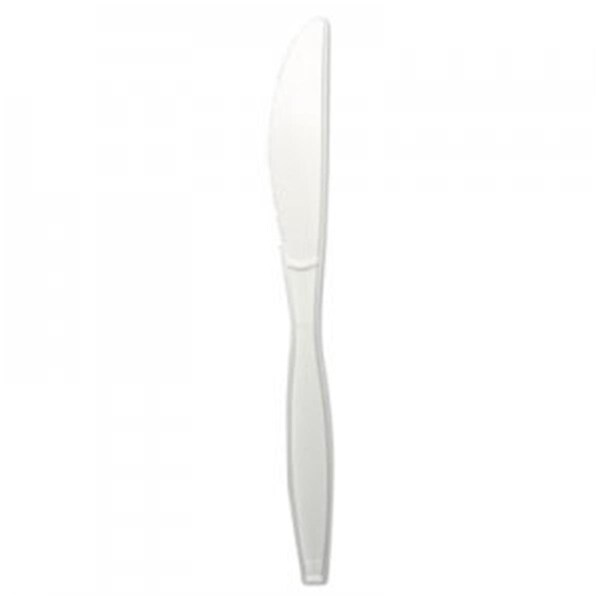 Razoredge BWK Heavyweight Polypropylene Cutlery, Knife, White - RA3205474