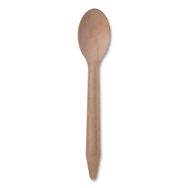 Eco-Products Wood Cutlery, Spoon, Natural, PK500 - EP-S213-W