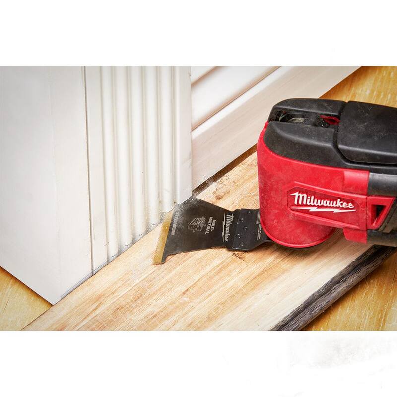 Kit de hojas para herramienta multiusos oscilante de Milwaukee (11 piezas) - 49-10-9113-49-25-1571-49-25-1561