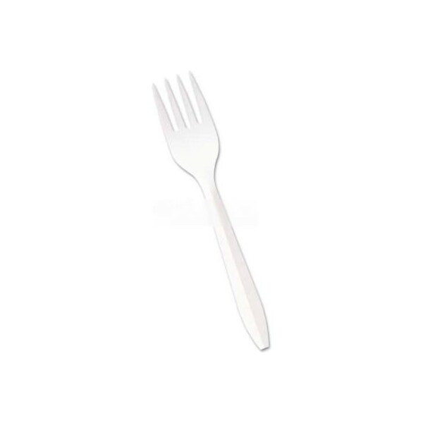 Boardwalk Boardwalk MWPPFK, Forks, Polypropylene, White, 1000/Carton - MWPPFK