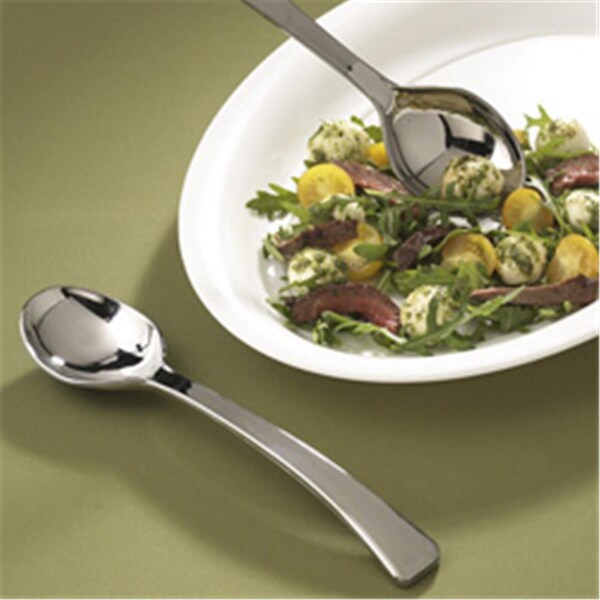 Gb Gifts Glimmerware 10 in. Silver Serving Spoons- Silver, 100PK - GB284343
