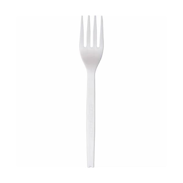 Wna-Comet Forks, Plant Starch, 7inL, Beige, 20PK - WNAEPS002CT