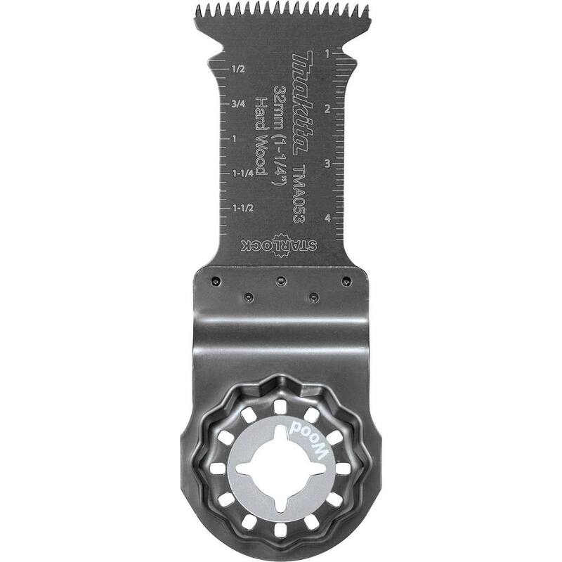 Hoja de inmersión Starlock de 1-1/4 pulgadas (BiM), 14 TPI - B-67072 de Makita.