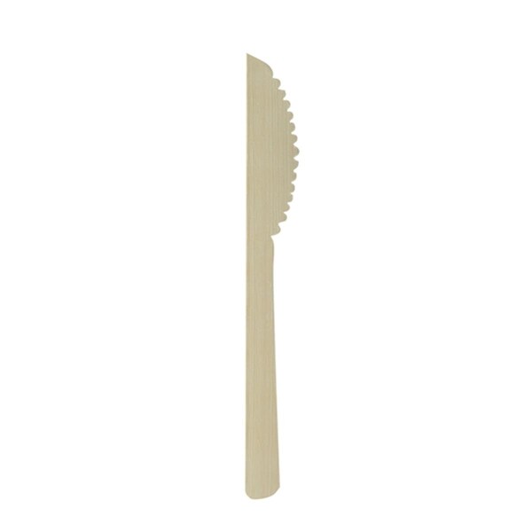 Omg 6.69 in. Bamboo Light Knife, Natural - OM3125135