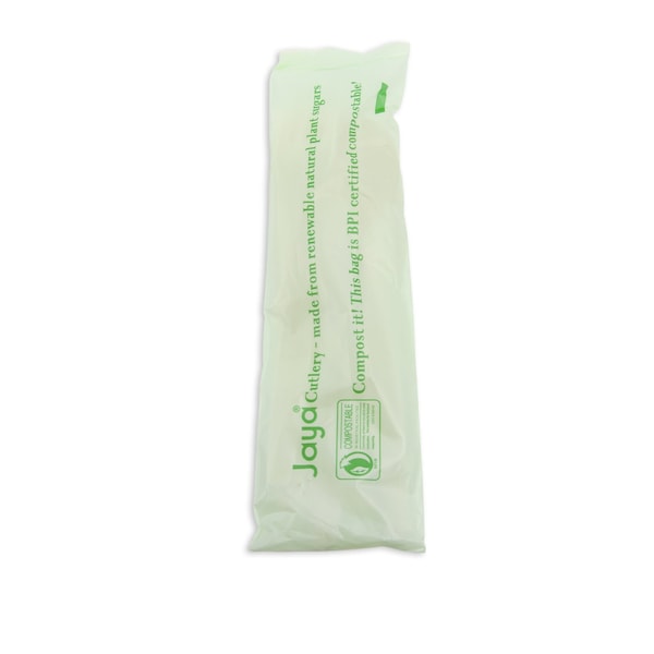 Stalk Market CPLA Compostable Heavy Weight 6.5 in. Cutlery Kit with Napkin, 250PK - CPLA-005