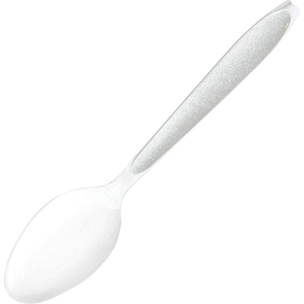 Solo Cutlery, Spoon, 1-1/2"Wx6"Lx1/2"H, 1000/CT, White PK - SCCHSWT0007