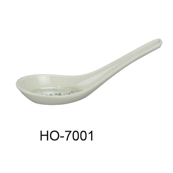 Yanco 5.5 in. Honda Soup Spoon - Melamine, 72PK - HO-7001