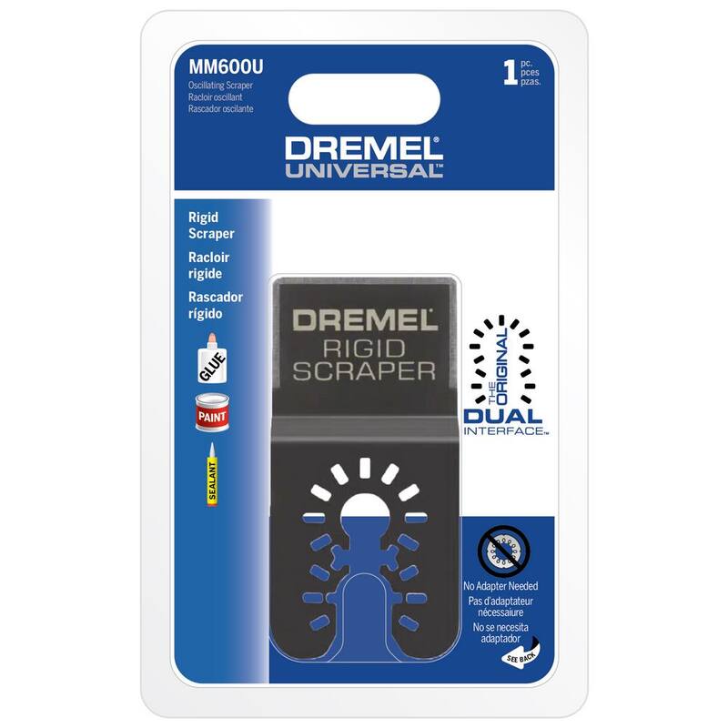 Raspador rígido oscilante universal de 1.6 pulgadas para herramienta multifuncional (1 pieza) - MM600U