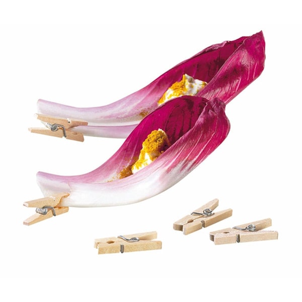 Packnwood 1 In. Mini Wooden ClipAccessory, 2000PK - 209BBPEG25