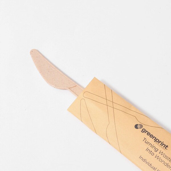 Greenprint Greenprint Agave Based Heavy Weight Natural Agave Knives, Individually Wrapped, 500 ct - K500W