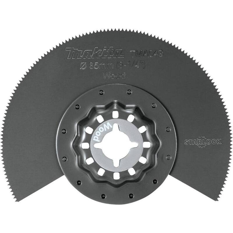 Hoja de sierra segmentada Starlock de 3-1/4 pulgadas - B-67044 de Makita