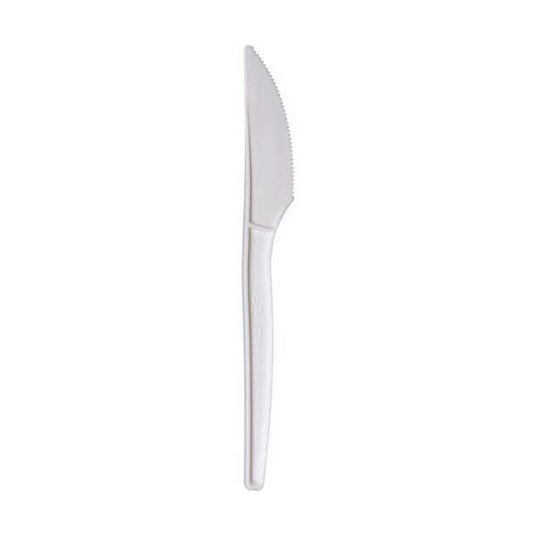 Wna-Comet Knives, Plant Starch, 7inL, Beige, 20PK - WNAEPS001CT