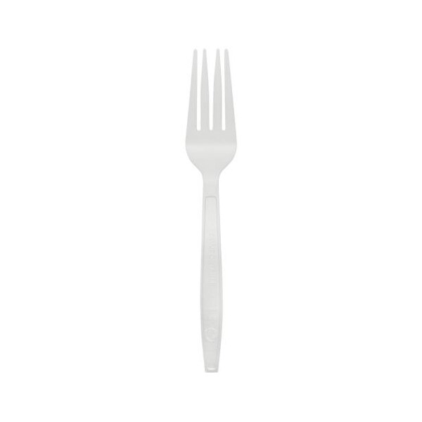 Karat Earth Natural Compostable Forks, PK1000 - KE-U4200 (NATURAL)