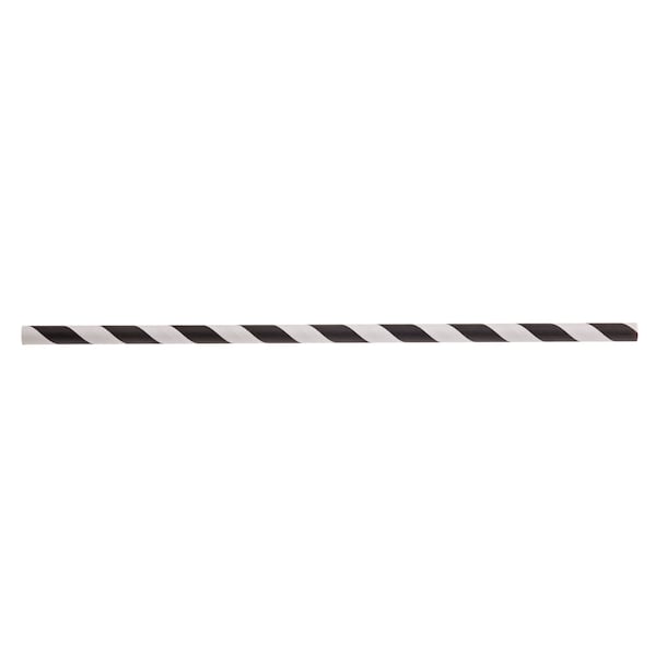 Tablecraft Cocktail Straws, 5.75", 6mm, Black S, PK500 - 100111