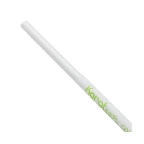 Karat Earth 7 3/4 in Jumbo wrapped Paper Straw, PK2000 - KE-C9300W