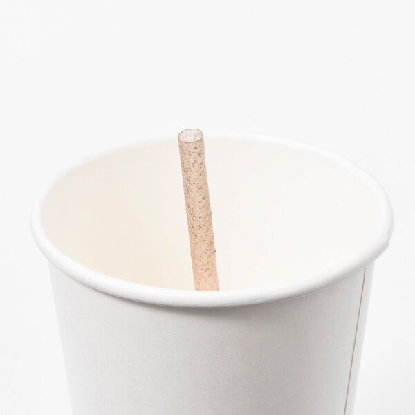 Greenprint Greenprint Agave Based Natural Agave 6" Cocktail Straw, Paper Wrapped 2,000 ct - SNA15W