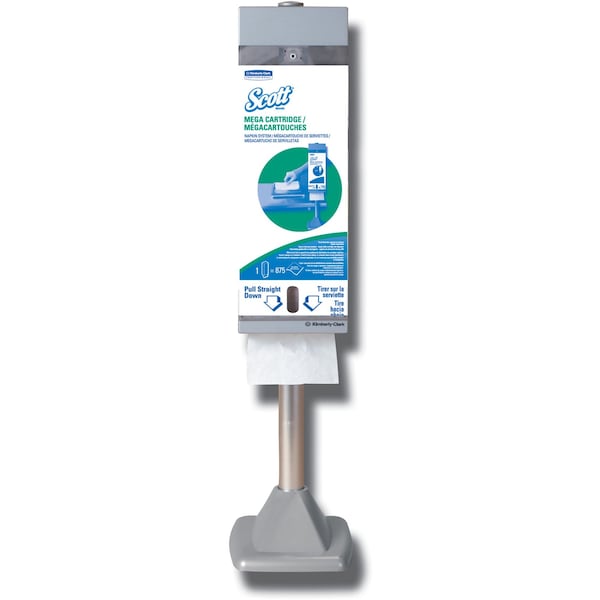 Kimberly-Clark Professional Mega Cartridge Napkin Box Dispos Paper 875 Npk/Pk 6/Cs - 98908